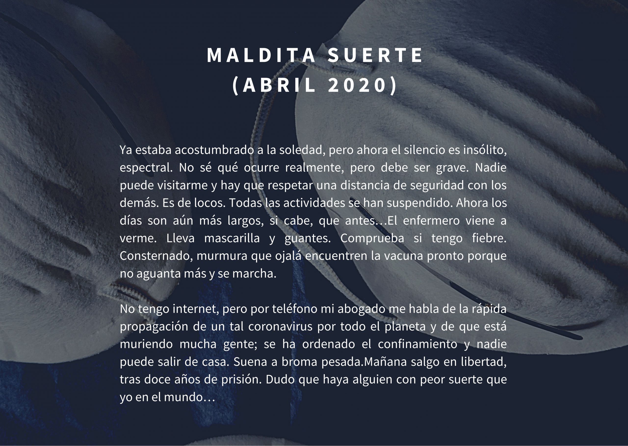 “Maldita suerte”, ganador de abril en microrrelatos