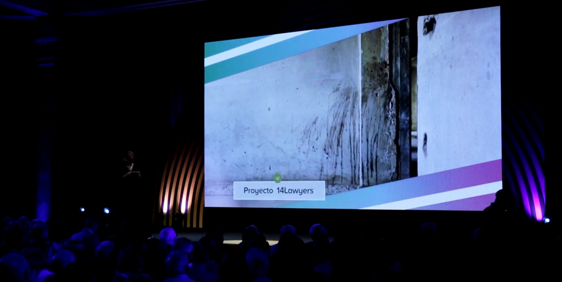 Premio solidario de Mutualidad al proyecto 14LAWYERS