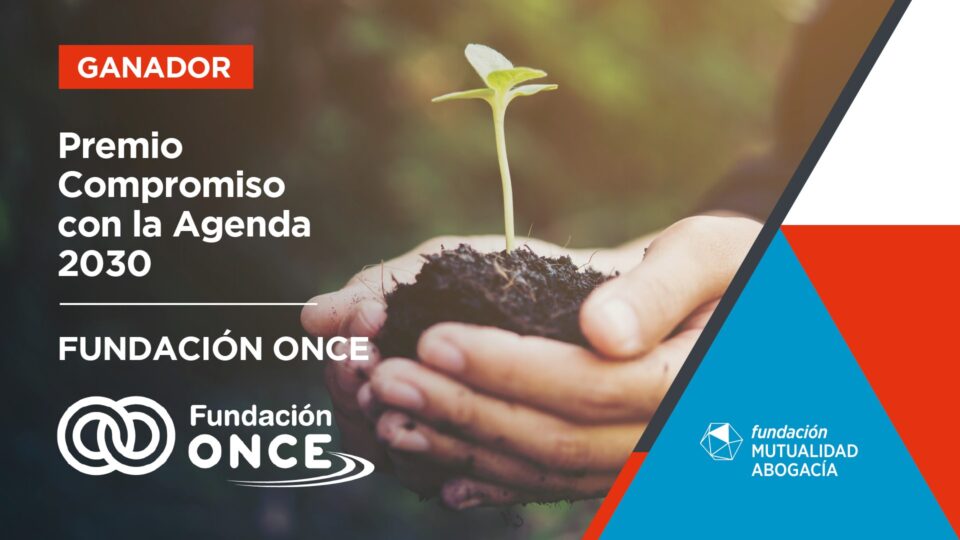 Fundación ONCE, premio Compromiso Agenda 2030, y Covirán, premio Escuela de Pensamiento - fundacion once horizontal e1617703317709