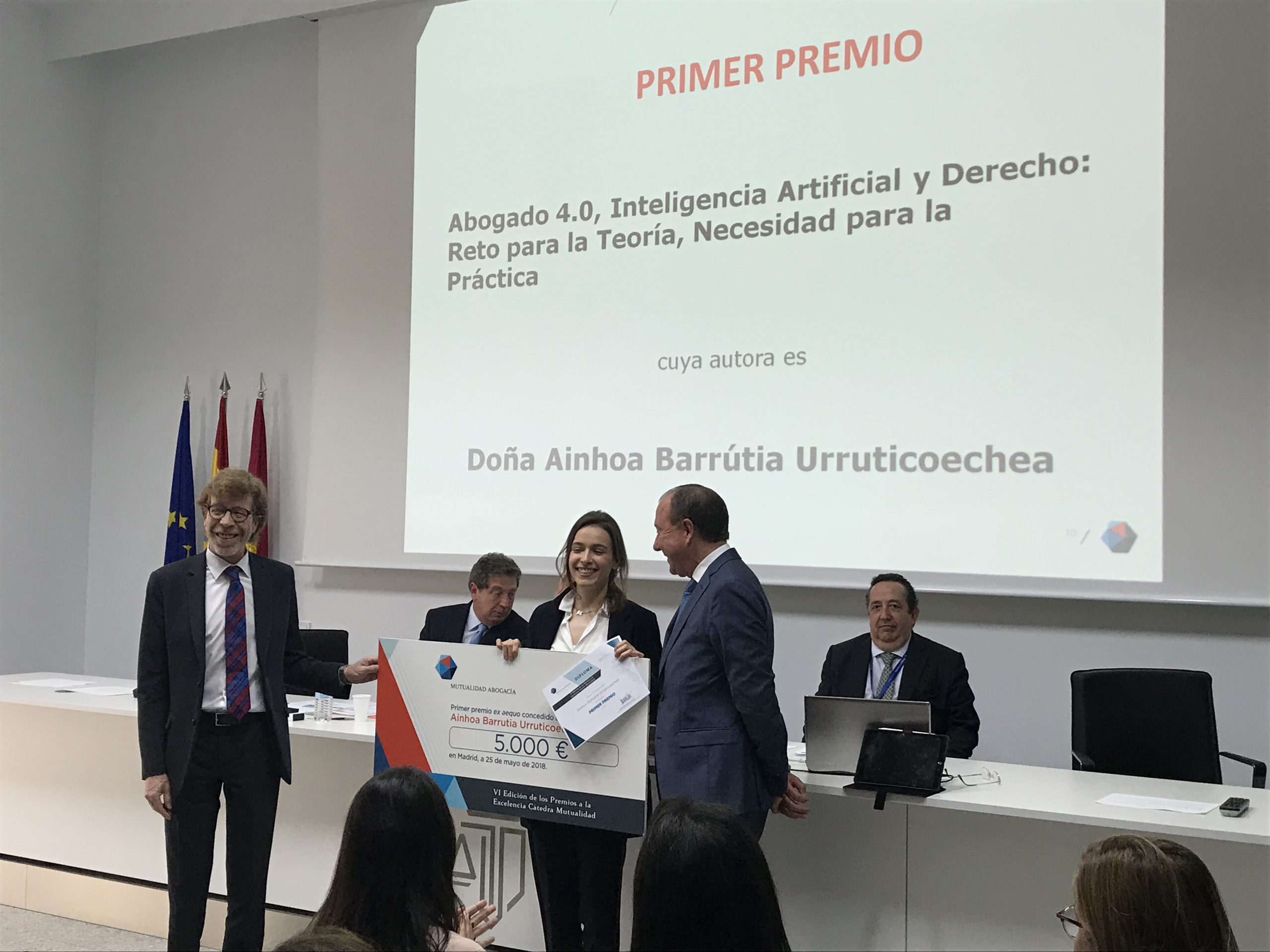 Brillante ceremonia de entrega de los VI Premios a la Excelencia de la Cátedra Mutualidad 2017 - img 2736 scaled